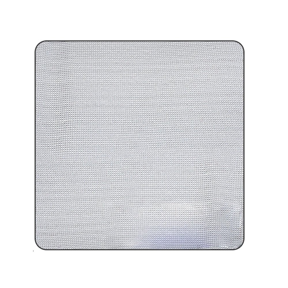 Aluminium Insulating Mat Foil Foam Mat Sleeping Mat Waterproof Double-Sided Moisture-Proof Foldable Tent, 9mm Thick, for Camping Thermal Floor Mat for Tent Aluminium Sleeping Mat(2.5m x 2m)