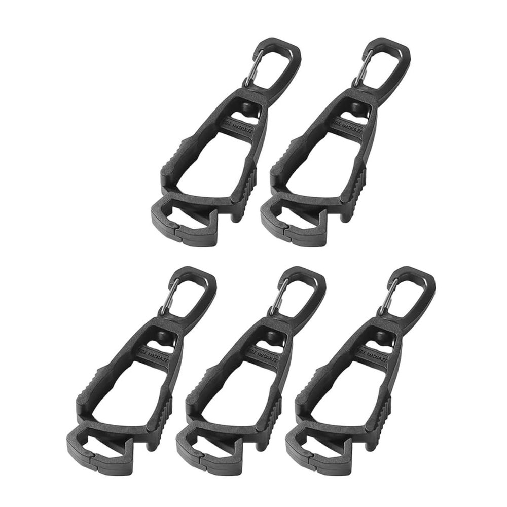 Vdaxvme 5 Pcs Multipurpose Gloves Belt Clips Hanger Work Clip Gloves Keeper Gloves Holder Grabbers Clip for Belt Loop