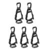 Vdaxvme 5 Pcs Multipurpose Gloves Belt Clips Hanger Work Clip Gloves Keeper Gloves Holder Grabbers Clip for Belt Loop view 2