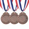 PATIKIL Bronze Award Medals 2 Inch, 3 Pieces Winner Award Medals 3rd Place Gold Prize Style with Neck Ribbon for Games Sports Competitions view 1