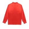 KKmeter Mens Martial Arts Suit Chinese Traditional Tang Suit Long Sleeve Yoga Top with pants Clothes Outfit (Red, Medium) view 4