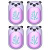 Hand Warmers Rechargeable 4 Pack, 6000mAh Electric Hand Warmer Reusable, 20Hrs Long Heating, Portable Pocket Heater Handwarmer for Women Men, Outdoor Camping, Hunting Gear (4 Pack 716-Purple) view 1