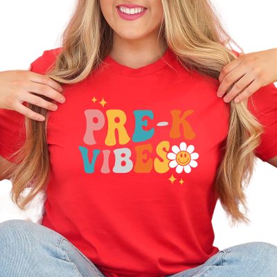 Pre-K Vibes Shirt, S7050