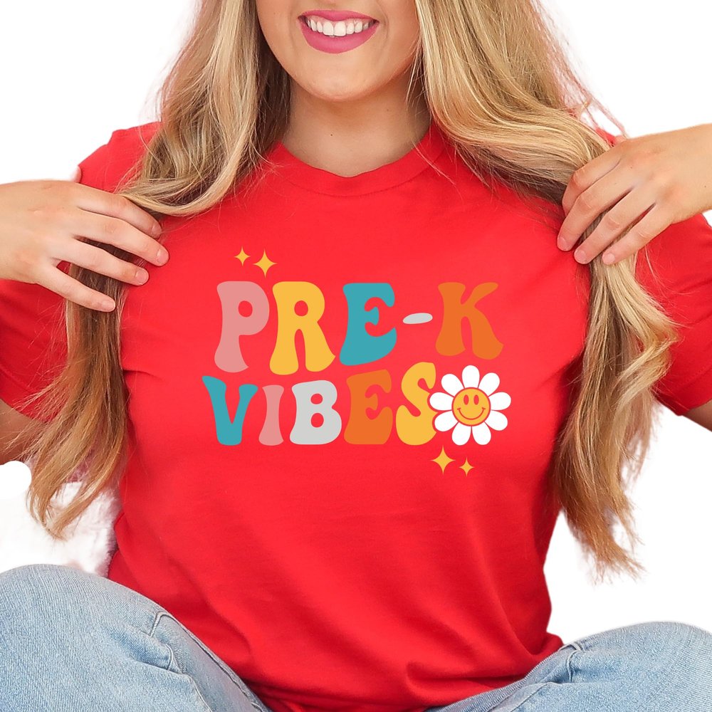 Pre-K Vibes Shirt, S7050