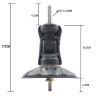 EI viento Windsurf Cardon Mast Base-V4.0 for Windsurfing Sailing, 10.5 * 10.5 * 17 CM, Black view 2
