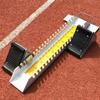 KK-GAL Multi-Function Starting Block, 6 Angle Adjustable Sprinter Starting Block, Sports Starting Block for Racing, Track & Field Aluminum Alloy Sprinter Starting Block, for Plastic/Cinder Runway view 1