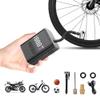 BJMCXIA Portable Air Compressor Electric Tire Inflator 100PSI Portable Mini Bike Pump with LED Display, Dual Cylinder Fast Pump for Motorcycles E-Bikes Bicycles Balls Inflatables (Black) view 1