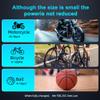 BJMCXIA Portable Air Compressor Electric Tire Inflator 100PSI Portable Mini Bike Pump with LED Display, Dual Cylinder Fast Pump for Motorcycles E-Bikes Bicycles Balls Inflatables (Black) view 4