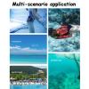 KJLYLPP Diving Swimming Boosters, Underwater Propeller Scooter Dual Speed Water Pool Propeller Electric Underwater Bike for Swimming Diving Snorkeling Sea (300W) view 2