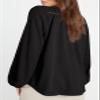 Dokotoo Long Sleeve Shirts for Women 2025 Fall Fashion V Neck Casual Blouses Dressy Ladies Textured Shirts Black Teacher Outfits Blouses Oversized Black Button Down Shirts Large view 2