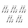 LOXGO 5Pcs Board Clip Water Board Fish Clip Tail Clip Split Board Clip Water Fish Clip Tail view 1