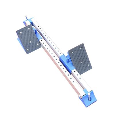 KK-GAL Track & Field Aluminum Block, Lightweight Aluminum Alloy Running Blocks, Multi-Function 6 Angle Adjustable Track and Field Sprinter Block, for Plastic Runway Cinder Track