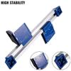 KK-GAL Track & Field Aluminum Block, Lightweight Aluminum Alloy Running Blocks, Multi-Function 6 Angle Adjustable Track and Field Sprinter Block, for Plastic Runway Cinder Track view 2