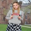 Venley NCAA Officially Licensed Apparel Cardinals Gameday Wesleyan University Collegiate Logo Unisex Sweatshirt Wesleyan01S Gray Medium view 3