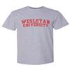 NCAA Officially Licensed Apparel Wesleyan University Cardinals Collegiate Logo Unisex T-Shirt Wesleyan01T Gray 3X-Large view 1