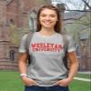 NCAA Officially Licensed Apparel Wesleyan University Cardinals Collegiate Logo Unisex T-Shirt Wesleyan01T Gray 3X-Large view 3