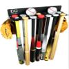 Double Circle Baseball Bat Holder For Wall - Bat Rack Wall Mount - Holds 14 Bats - Heavy Duty Metal Storage Organizer With Hardware Kit view 1