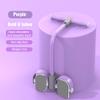 Abdominal Trainer, Sit-Up Training Equipment, 6 Tubes Fitness Elastic Pull Rope, Tension Rope Pull Up Pilate Foot Pedal Resistance Band Workout Tool Ab Shaper(Purple) view 3