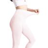 MATHACINO Women's 80D Solid Color Soft Semi Opaque Pantyhose Colored Tights High Waist Womens Tights(Pink, S/M) view 2