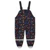 Toddler Boys Girls Waterproof Suspender Rain Pants Dirty Proof Windbreak Rain Bib Insulated Overalls (H, 4-5 Years) view 2