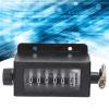 6 Digit Mechanical Counter, Hand Pull Stroke Tally Counter, Hand Pulling Counter with Spring for Coaching, Knitting view 4