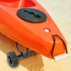 Small Boat Trolley Kayak Cart, Sailboat Trailer, 220.46lbs Weight Rating, Boat Dolly Cart Transport Carrier for Small Boats up to 16.54 in Fishing Boats, Kayaks view 4