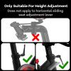 AQDD Exercise Bike Seat an Handle Height bar Adjustment Lever for Peloton Bike Replacement Parts, Adjustable Alloy L-Handle Accessories -2 Pack view 3