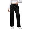 Baggy Wide Leg Sweatpants for Women High Waist Fleece Joggers with Pockets Casual Comfy Track Pants 2024 Loose Fit Lounge Pants Baggy Athletic Pants Drawstring Pants Y2k Sweatpants for Teen Girls view 1