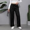 Baggy Wide Leg Sweatpants for Women High Waist Fleece Joggers with Pockets Casual Comfy Track Pants 2024 Loose Fit Lounge Pants Baggy Athletic Pants Drawstring Pants Y2k Sweatpants for Teen Girls view 2