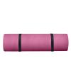 Yoga Mat Non Slip 1/5 Inch Thick Anti-Tear High Density Non Slip Exercise Yoga Mat with Carrying Strap Hot Yoga Mat for Gym, Workouts, Floor, Stretching, Pilates, Fitness, Home Yoga view 3