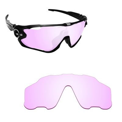 Alphax Low Light Pink Non-polarized Replacement Lenses for Oakley Jaw-breaker OO9290 Sport Glasses Sunglsses