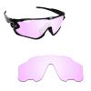 Alphax Low Light Pink Non-polarized Replacement Lenses for Oakley Jaw-breaker OO9290 Sport Glasses Sunglsses view 1
