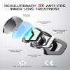 Innerking Magnetic Ski Goggles, Interchangeable Lens Snow Goggles SGS Approved, OTG Anti Fog Snowboarding Goggles for Women Men Adult Youth - Grey Frame Silver 10% view 2