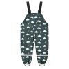 Toddler Boys Girls Waterproof Suspender Rain Pants Dirty Proof Windbreak Rain Bib Insulated Overalls (E, 4-5 Years) view 2