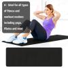 Yoga Mat 1/5 Inch Thick High Density Non Slip Anti-Tear Exercise Mat with Carrying Strap Large Yoga Mat for Stretching, Home Yoga, Pilates, Floor, Fitness, Gym, Workouts view 4
