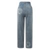 Baggy Jeans for Women Y2k High Waisted Wide Leg Denim Pants Casual Jeans Fashion Teen Girls Streetwear Hiphop Clothes view 4