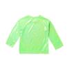 Hularka Kids Girls Boys Shiny Metallic Long Sleeve Jazz Hip Hop Dance Crop Top Gymnastic Sports Shirt for Performance Party Green 9-11 Years view 4