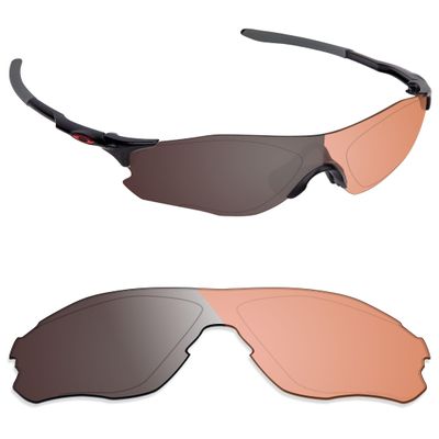 Alphax Adapt Orange Photochromic Non-polarized Replacement Lenses for Oakley EV Zero Path OO9308 Sport Glasses Sunglsses