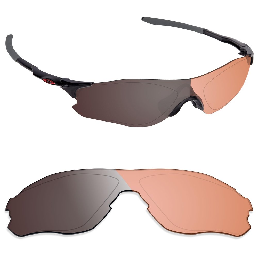 Alphax Adapt Orange Photochromic Non-polarized Replacement Lenses for Oakley EV Zero Path OO9308 Sport Glasses Sunglsses
