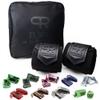 PR Personal Record Elbow Wraps for Weightlifting - Heavy Duty Construction, 25% More Elasticity, Reinforced Stitching, Extra Wide Fastener, Easy to Adjust, All Black view 1