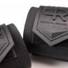PR Personal Record Elbow Wraps for Weightlifting - Heavy Duty Construction, 25% More Elasticity, Reinforced Stitching, Extra Wide Fastener, Easy to Adjust, All Black view 3