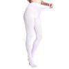 MATHACINO Women's 80D Solid Color Soft Semi Opaque Pantyhose Colored Tights High Waist Womens Tights(White, 2XL/3XL) view 2