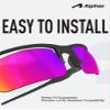 Alphax Stealth Black Polarized Replacement Lenses for Oakley M Frame 2.0 Strike Sport Glasses Sunglsses view 4