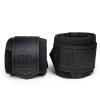 PR Personal Record Heavy Duty Premium Wrist Wraps, More Elasticity, Reinforced Stitching, Extra Wide Strap, Strong Thumb Loop, Larry Wheels Weightlifting Wraps, Lifting Wrist Wraps - All Black view 2