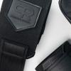 PR Personal Record Heavy Duty Premium Wrist Wraps, More Elasticity, Reinforced Stitching, Extra Wide Strap, Strong Thumb Loop, Larry Wheels Weightlifting Wraps, Lifting Wrist Wraps - All Black view 4
