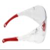 Calabria Side Out Clear Crystal Red Sport Safety Glasses for Pickleball Eye Protection for Women Pickleball Glasses for Men view 3