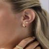 PAVOI CZ Drop Earrings for Women, White Gold, Size 9.5 x 6.8 Millimeters view 2