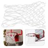WESIEVYA 2pcs Basketball Rim Net Nylon Braided Replacement Basketball Net for Courts view 4