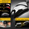 Hurdilen Swim Goggles Swimming Goggles No Leaking with Nose Clip, Earplugs, Swim Cap and Case for Men Women view 3