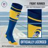 For Bare Feet NFL Classic LOS ANGELES RAMS Marathon Compression Sock Team Color Small/Medium view 2